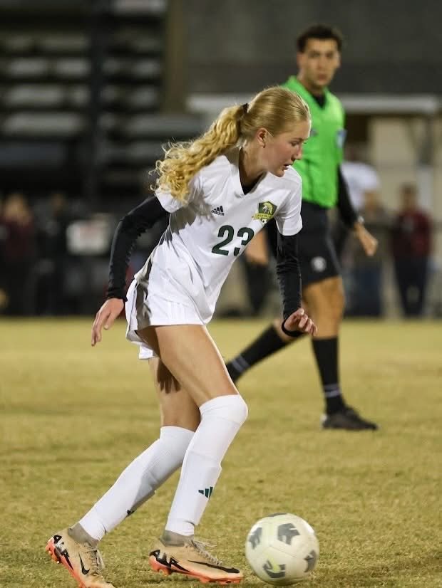 Lincoln Girls Soccer game action photo 4