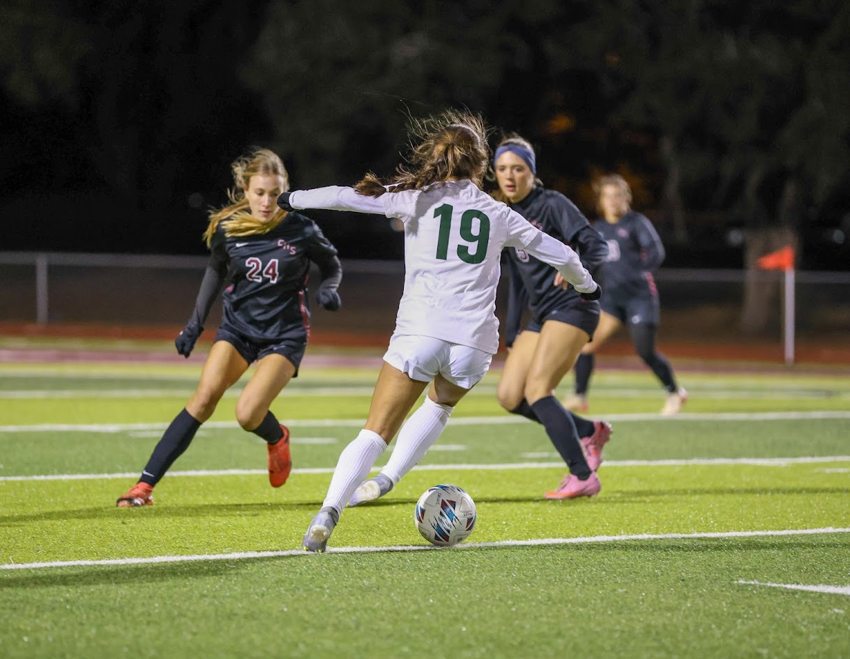 Lincoln Girls Soccer game action photo 13